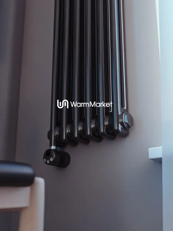 Bareng Softy Electric 2120 - электрический вертикальный двухтрубный трубчатый радиатор высотой 1200 мм