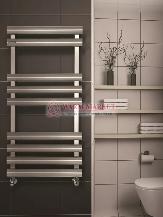 Nirvana Mat-дизайнерский полотенцесушитель из матовой полированной нержавеющей стали