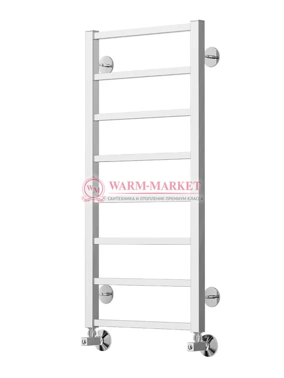 Контур П8-2 - водяной полотенцесушитель, нижнее подключение, цвет золото