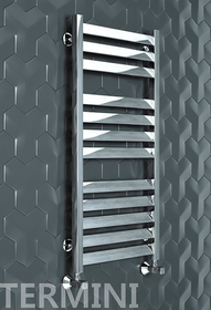 Termini E - электрический дизайн полотенцесушитель с прямоугольными вертикалями