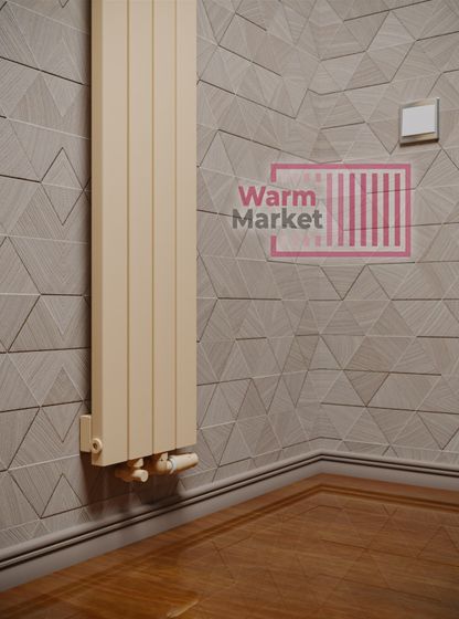 Axxinot Adero 30х60 V - вертикальный водяной радиатор высотой 1250 мм, 10 секций