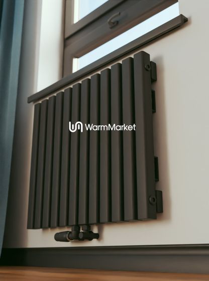 Bareng Tipe V 600 - вертикальный трубчатый радиатор высотой 600 мм, нижнее центральное подключение