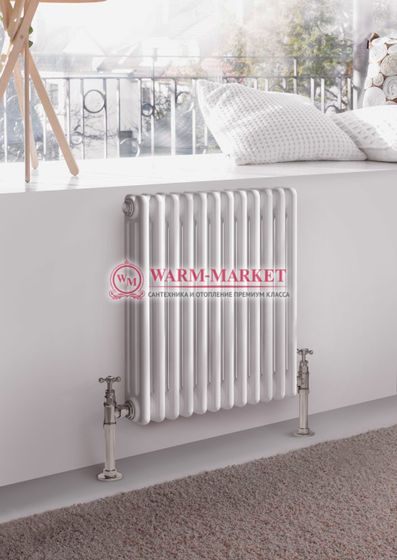 Трубчатый радиатор Dia Norm 3057 трехтрубный, боковое подключение