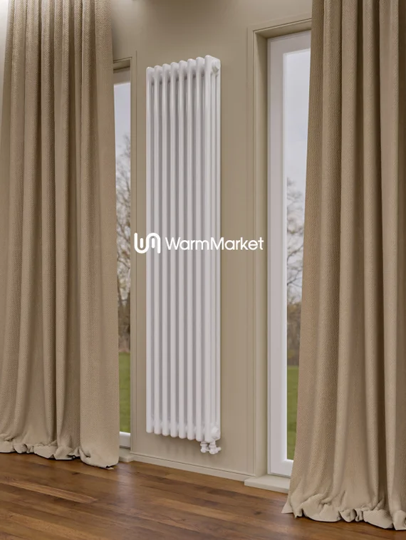 Bareng Softy 3140 - трехтрубный трубчатый радиатор высотой 1400 мм, нижнее подключение