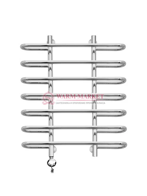 Gratsia-1 - водяной дизайн-полотенцесушитель из нержавеющей стали