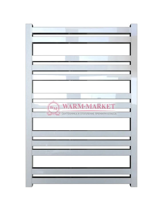 Mandarino Quadrata 500х800 - цветной полотенцесушитель из анодированного алюминия, модель 13/24