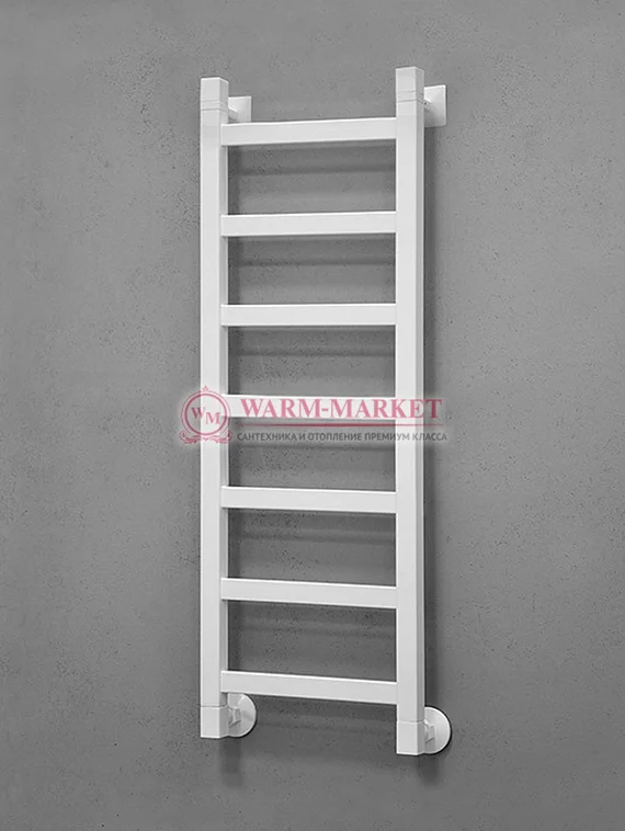 Quadro EQ1 - узкий электрический дизайн-полотенцесушитель с терморегулятором из нержавеющей стали