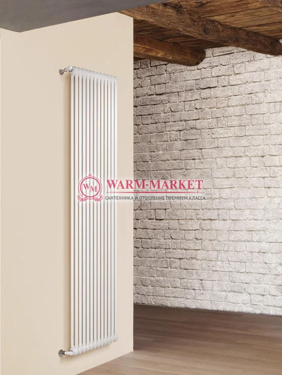 Вертикальный трубчатый радиатор Irsap Tesi RT 21800-12 №30, двухтрубный с боковым подключением