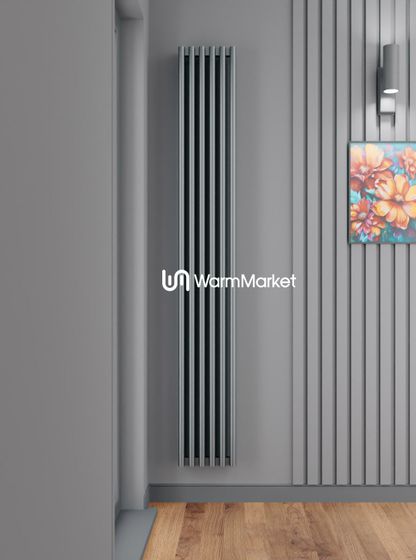 Axxinot Bramer V 2500 - вертикальный алюминиевый радиатор высотой 2530 мм