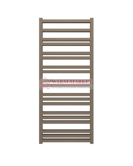 Mandarino Quadrata 500х1200 - цветной полотенцесушитель из анодированного алюминия, модель 19/65