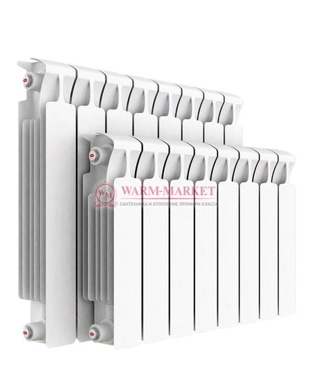 Rifar Monolit VR 500 - биметаллический радиатор с нижним подключением