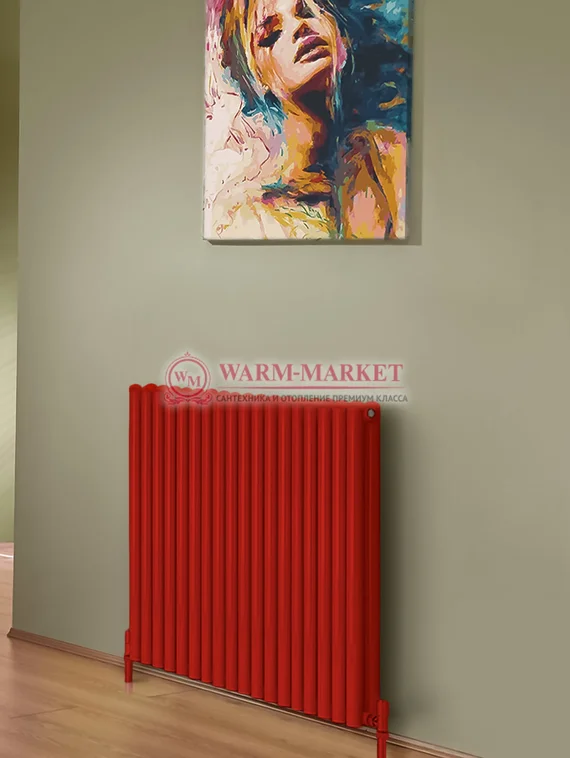 Трубчатый радиатор KZTO Garmonia А25 V2 высотой 784 мм