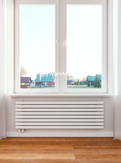 Bareng Monte Z 900 - горизонтальный трубчатый радиатор шириной 900 мм, нижнее левое подключение