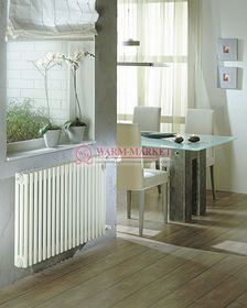 Трубчатый радиатор Zehnder 6075 №1270 с боковым подключением