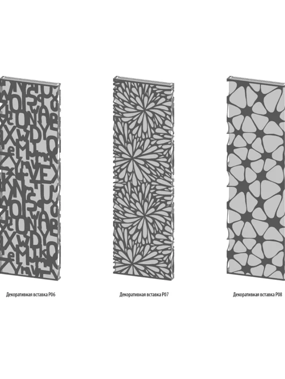 Varmann Solido - водяной дизайн радиатор с декоративной вставкой