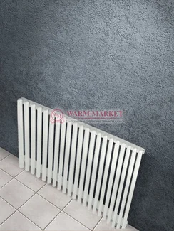 Трубчатый радиатор KZTO Garmonia C25 V1 высотой 347 мм напольного исполнения