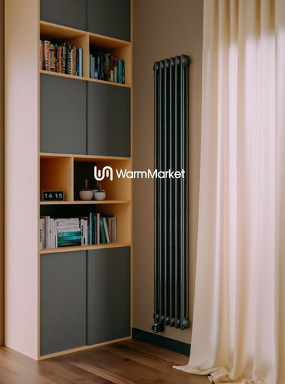 Bareng Softy Electric 2180 - электрический вертикальный двухтрубный трубчатый радиатор высотой 1800 мм