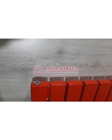 Steel V 60х30 1500 - вертикальный трубчатый дизайн-радиатор, 9 секций