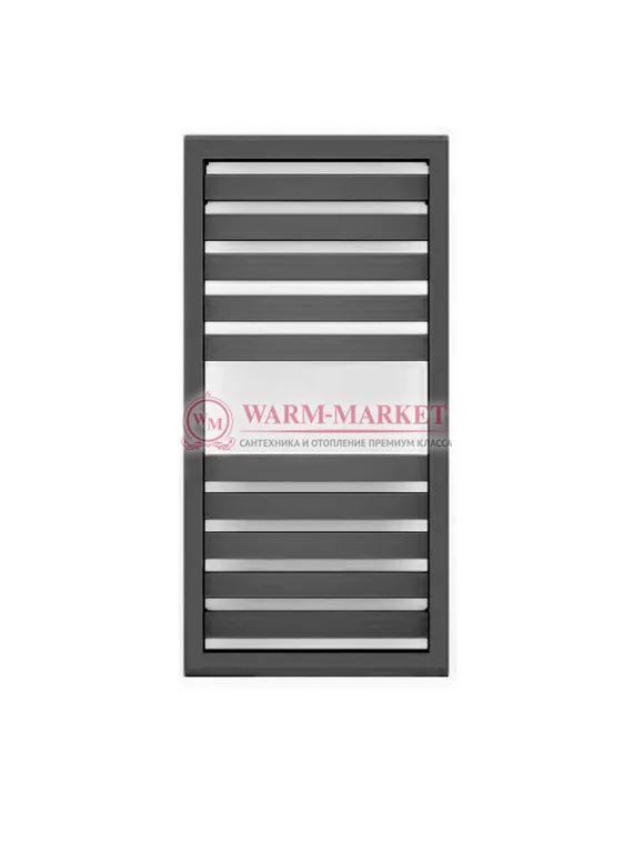 Dune - водяной дизайнерский полотенцесушитель из нержавеющей стали