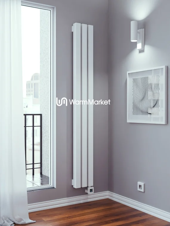 Bareng Livian VE 1250 - вертикальный электрический трубчатый радиатор высотой 1250 мм