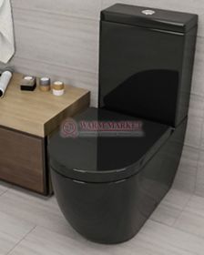 Унитаз Nilo 2301 nero черный глянцевый