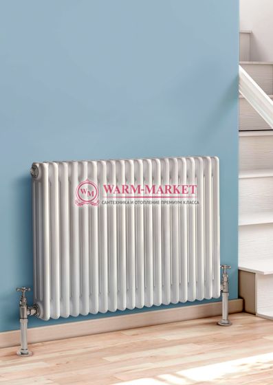 Трубчатый радиатор Dia Norm 3057 трехтрубный, боковое подключение