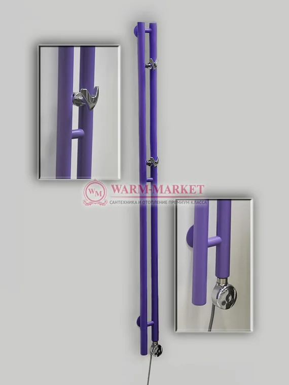 Mini 2 - электрический дизайн полотенцесушитель из нержавеющей стали