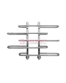 Gratsia-3 - водяной дизайн-полотенцесушитель из нержавеющей стали