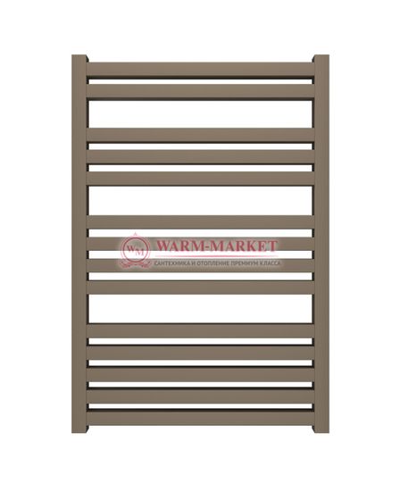 Mandarino Quadrata 500х800 - цветной полотенцесушитель из анодированного алюминия, модель 14/33