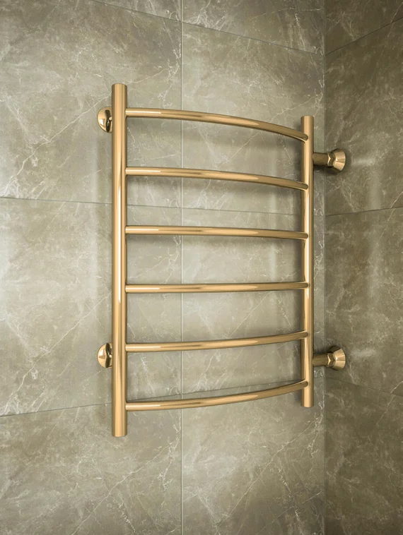 Classic Bronze - бронзовый полотенцесушитель с боковым подключением. бронза