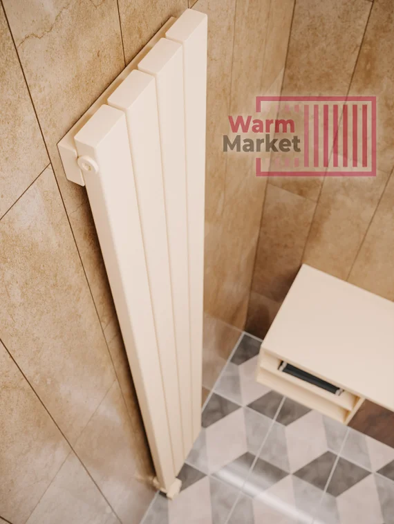 Axxinot Adero 30х60 VE - вертикальный электрический радиатор высотой 1500 мм, 10 секций