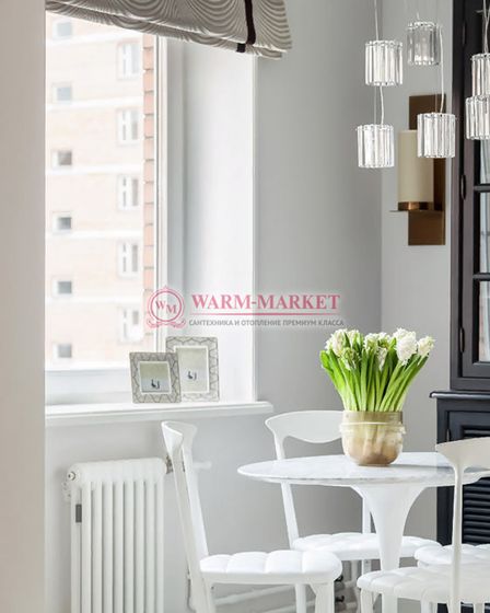 Трубчатый радиатор Arbonia 5057 пятитрубный, боковое подключение