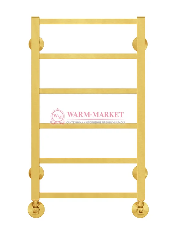 Контур П6-2 - электрический полотенцесушитель, цвет золото