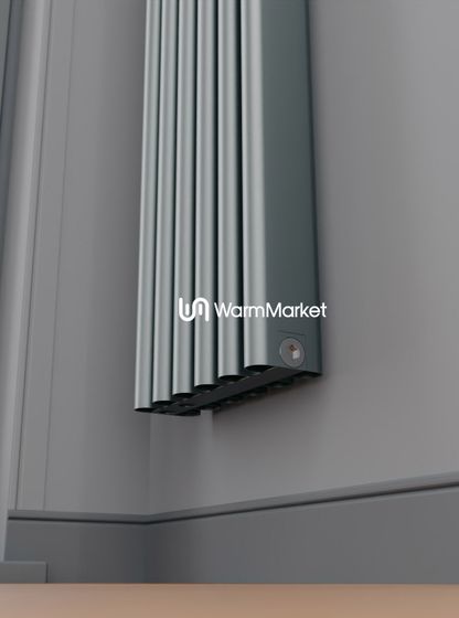 Axxinot Bramer V 1500 - вертикальный алюминиевый радиатор высотой 1530 мм