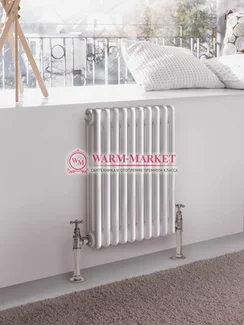 Трубчатый радиатор Dia Norm 3057-12 секций, трехтрубный с боковым подключением.