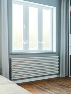 Axxinot Wemar Z 2400 - горизонтальный алюминиевый радиатор шириной 2430 мм