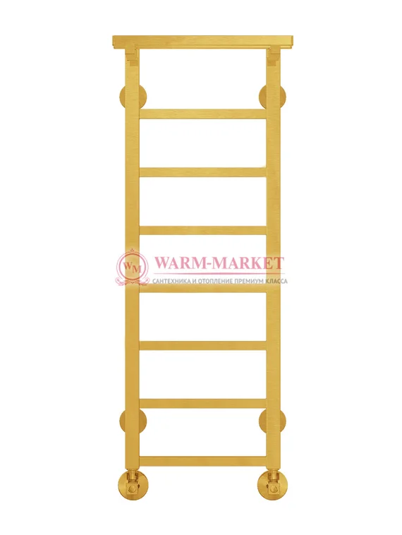 Контур П8-1 - водяной полотенцесушитель с полкой, нижнее подключение