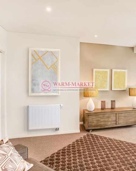 Радиатор панельный Royal Thermo Ventil Compact 33 Bianco Traffico с нижним подключением