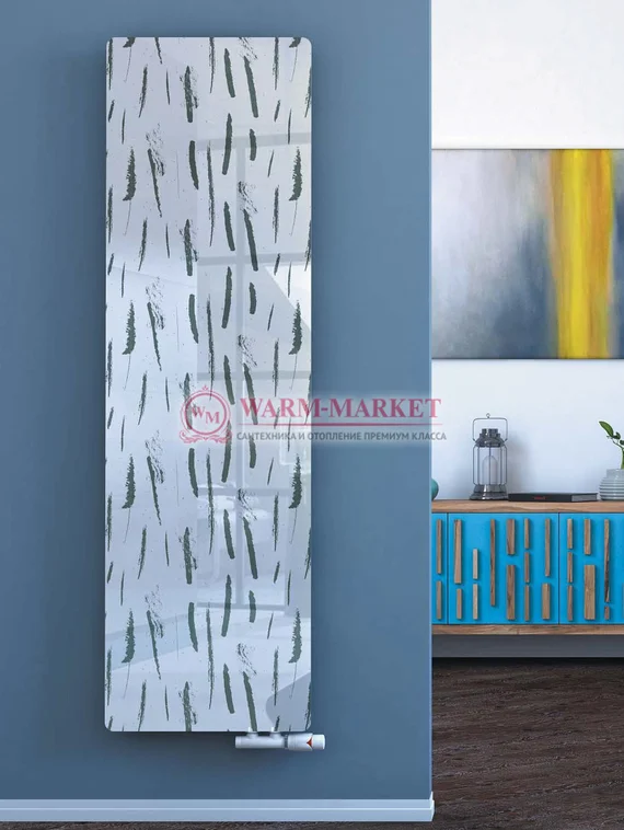 Varmann Solido Glass - электрический дизайн радиатор с панелью из закаленного стекла