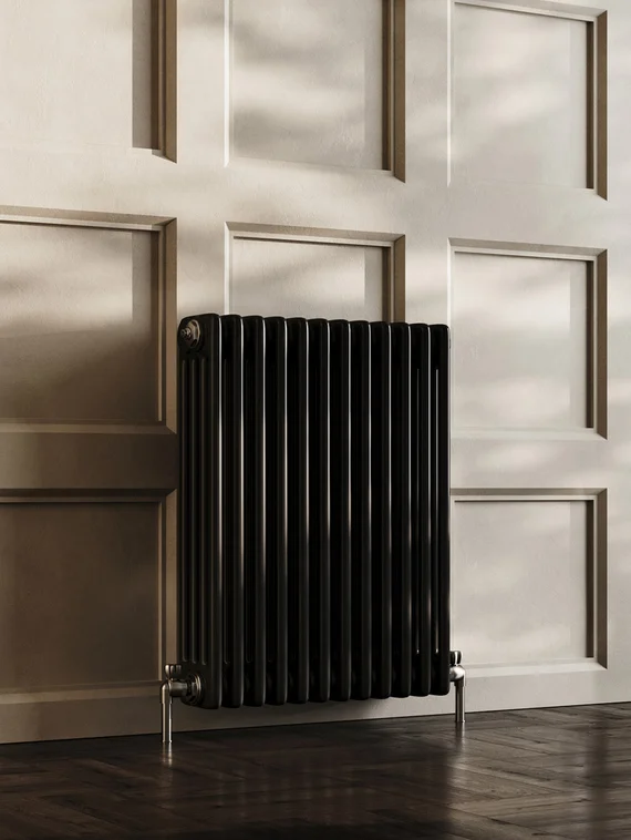 Трубчатый радиатор Solira 4110  N69 твв нижнее подключение с термостатикой