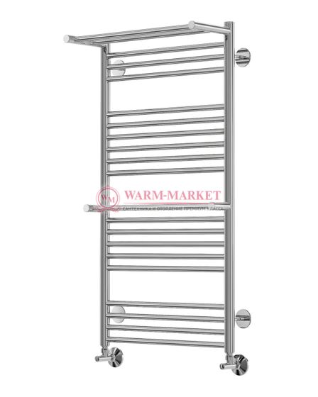 Аврора П20-3 - электрический полотенцесушитель с двумя полками, белый