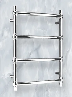 Garsia Brenta - полотенцесушитель в стиле ретро хромированный