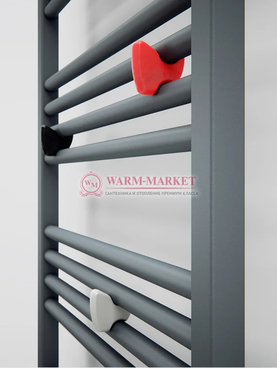 QD Bogema (высота от 1300 до 1860)- вертикальный водяной дизайн-полотенцесушитель из нержавеющей стали