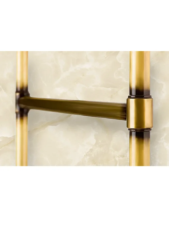 Garsia Orlean - полотенцесушитель в стиле ретро состаренная бронза