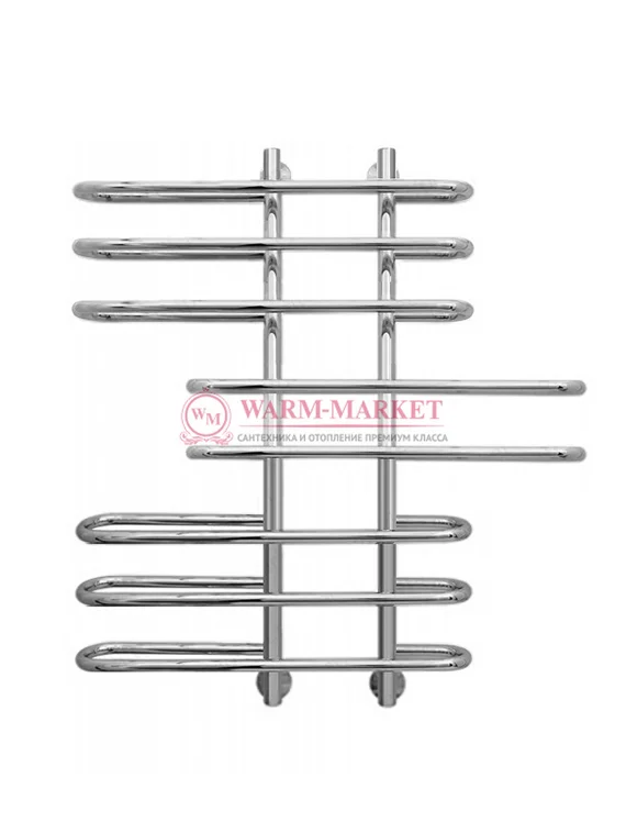 Gratsia-2 - водяной дизайн-полотенцесушитель из нержавеющей стали