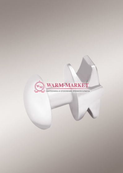 Крючок округлый для полотенцесушителей и радиаторов.