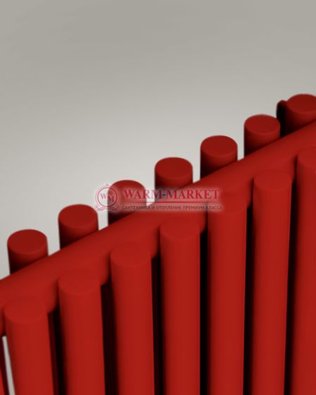 Garmonia A25 V2 - вертикальный трубчатый радиатор высотой 1784 мм красного цвета