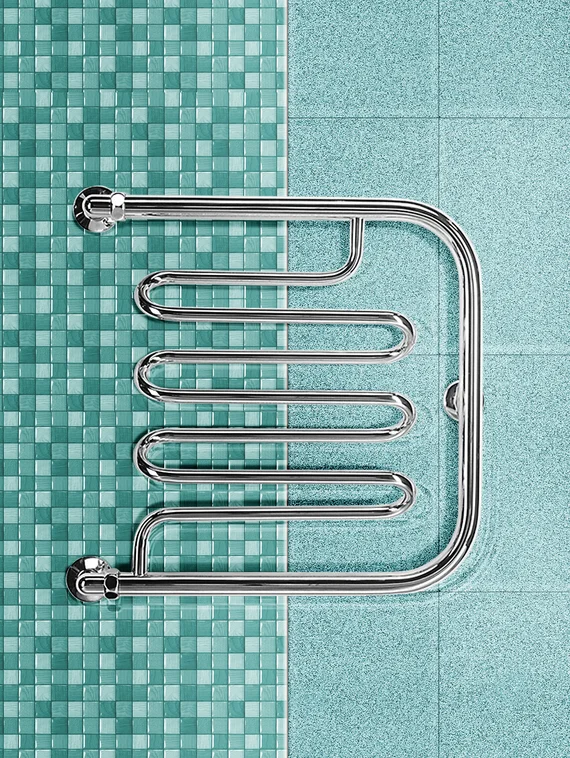 Полотенцесушитель Фокстрот-лиана бесшовный из нержавеющей стали