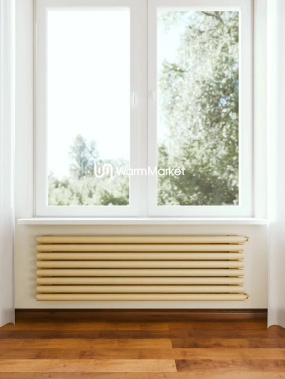 Bareng Monte Z 900 - горизонтальный трубчатый радиатор шириной 900 мм, боковое подключение