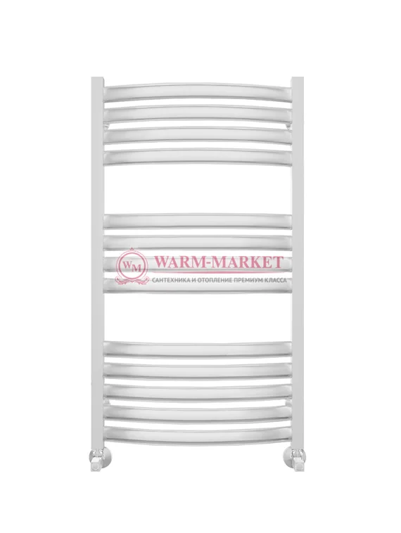 Палермо П13 - водяной полотенцесушитель, нижнее подключение, белый